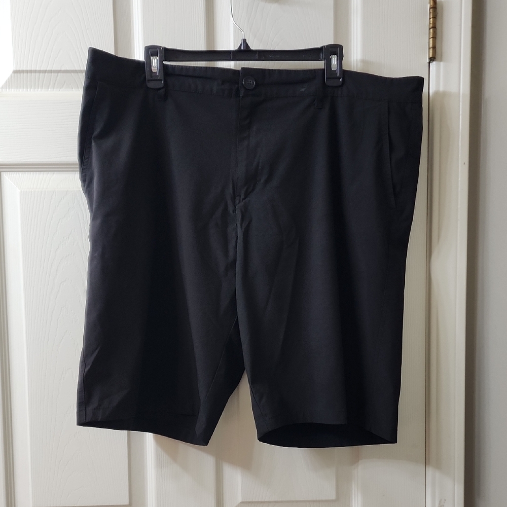 OP Men's Black Flat Front Shorts